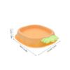 HEMOTON Hydroponic Cat Grass Planter - Yellow view 2