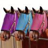 RCGOFOLLOW Polyester Horse Face and Ear Mask, Leopard Pattern, Type+1 view 4