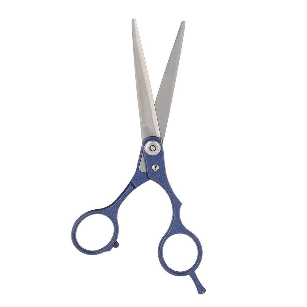 KIMISS Professional Hair Cutting Scissors, Stainless Steel, Blue