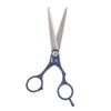KIMISS Professional Hair Cutting Scissors, Stainless Steel, Blue view 1