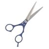 KIMISS Professional Hair Cutting Scissors, Stainless Steel, Blue view 4
