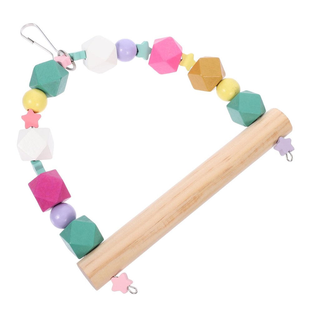 HEMOTON Bird Swing Toy for Parrots