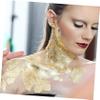 CIYODO 240-Piece Imitation Gold Leaf Flakes Set for Nail Art and Crafts view 4