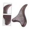 Healvian 2-Piece Wooden Trio Massager with Sandalwood Gua Sha Board, Compact Tool for Foot, Hand and Body Reflexology view 3