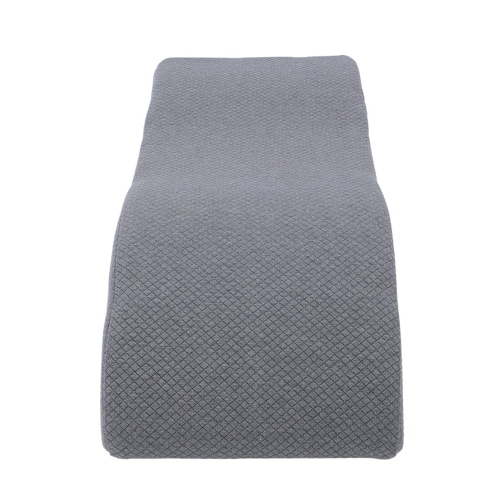 ACOGEDO Ergonomic Leg Elevation Pillow with S-Shaped Memory Foam for Bed Use, Ideal for Older Adults and Pregnant Women, Removable Cover, 25 x 58 x 17 cm