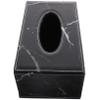 VALICLUD European-Style Leather and MDF Tissue Box, Large Capacity, Marble Design view 1