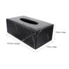 VALICLUD European-Style Leather and MDF Tissue Box, Large Capacity, Marble Design view 2