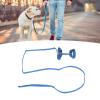 Naroote Cat Harness and Leash Set, H-Shaped Adjustable Lightweight Harness for Small Pets and Kittens, Blue view 2