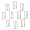 Healvian 10-Piece Iron Haircut Cape Clips view 1