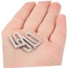 Healvian 10-Piece Iron Haircut Cape Clips view 3