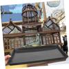 Toddmomy Black ABS Replacement Tray for Pet and Bird Cages view 4
