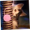 BAZEITFLOW Cat Toy Sisal Ball with Tail view 4
