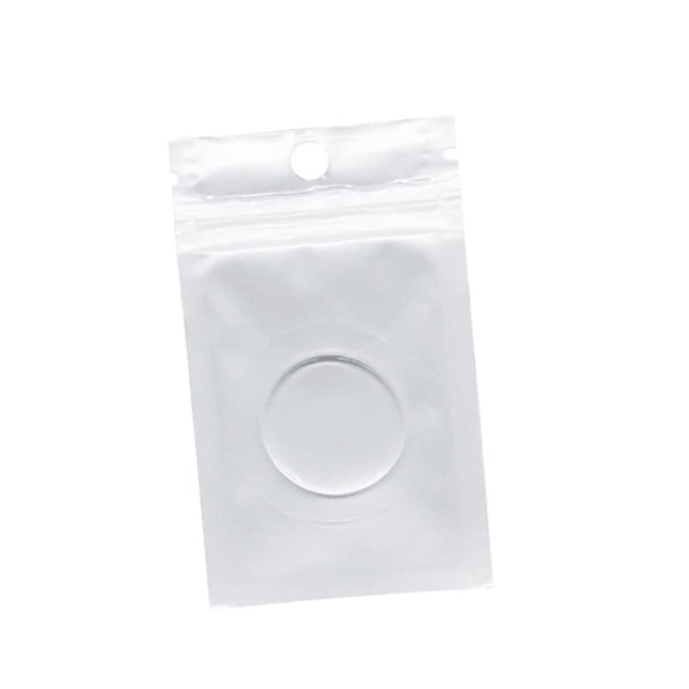 10 Silicone Eyelash Extension Pads, White