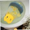 KOCKSHION Non-Slip, Stable Bathtub Seat for Toddlers, Blue, with Non-Slip Mat view 2
