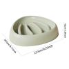 Slow-Feeder Bowl for Dogs and Cats, Plastic, Pzy326 (B, One Size) view 4