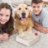 Pet Slow Feeder Bowl for Dogs and Cats, Plastic Interactive Puzzle Food Dish, Pzy329 (B, One Size) view 2