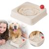 Pet Slow Feeder Bowl for Dogs and Cats, Plastic Interactive Puzzle Food Dish, Pzy329 (B, One Size) view 3