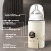 Fockety Portable Baby Bottle Warmer, USB-C, 1-Minute Heating, 6-Level Night Light, 10,000 mAh view 3