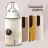 Fockety Portable Baby Bottle Warmer, USB-C, 1-Minute Heating, 6-Level Night Light, 10,000 mAh view 4