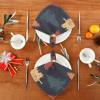 Christmas Tree Retro Vintage Fabric Napkins, Reusable, Washable, 6-Piece Set, 20 x 20 in view 4