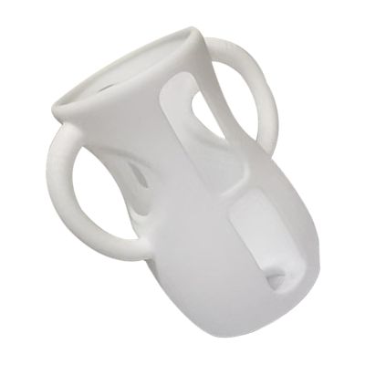 Non-Slip, Shock-Resistant Silicone Sleeve for Glass Baby Bottles