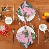 Art Calla Lily Pink Flower Holiday Dinner Napkins, Reusable Washable Fabric, 6 Pieces, 20 x 20 in view 4