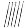 OFFIGAM 5-Piece Eye Makeup Brush Set with Lip Brush, Nylon and Wood view 1