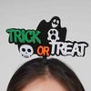Umiin Halloween Headbands with Pumpkin, Skull and Bat Decorations view 3