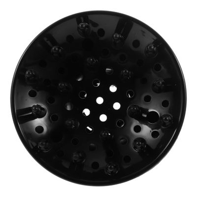 Plastic Hair Dryer Diffuser for 4.2–4.8 cm Opening, Black