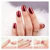DANNI & TONI Semi-Cured Gel Nail Wraps, Ruby Chrome view 3