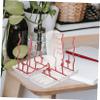 HAMPPLIES Foldable Baby Bottle Drying Rack with Removable PP Drip Tray view 4