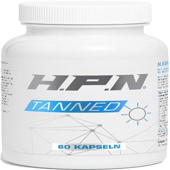 H.P.N Tanned – Tanning Complex with Beta-Carotene, Astaxanthin, Lutein & Zinc, 60 Capsules