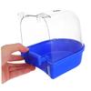 Supvox Hanging Parrot Birdcage Bath with Splash Guard view 4