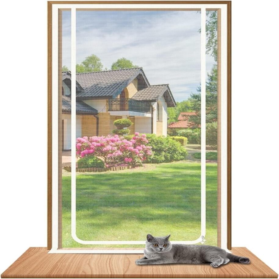BANTASE Pet Screen Door, 150 x 220 cm, Thickened Durable Mesh