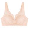Deep V Bras for Women, Sexy Lace Lingerie Crop Tops, Wireless Push-Up Plus Size view 1