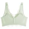 Deep V Bras for Women, Sexy Lace Lingerie Crop Tops, Wireless Push-Up Plus Size view 4