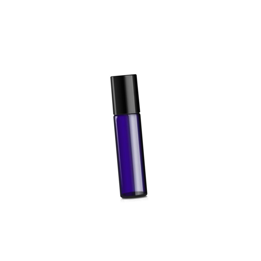 PartyKindom 5 mL Blue Glass Roll-On Bottles, Refillable
