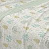 Burrito Blanco | Bedding Set for 150 cm-Wide Beds | Design 544 | Mint Green (150 x 190/200 cm) view 2