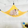 Pssopp Small Pet Hammock with Clips, Triangle Design view 2