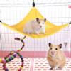 Pssopp Small Pet Hammock with Clips, Triangle Design view 3
