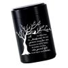 Portable Pet Ash Holder Stainless Steel Tiny Urn Memorial Butterfly Tree view 1
