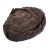 YHxFlux Men’s Toupee, 30 mm Wavy Indian Remy Human Hair view 1
