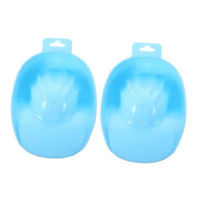 TOGEVAL Manicure Soaking Bowls, 2-Pack, Blue