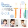 KOCKSHION 3-Pack Rotating Children's Toothbrushes, Ages 1–6, Soft Bristles view 4