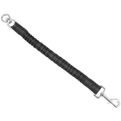FONDOTIN Reflective Elastic Nylon Dog Leash with Extension for Small and Medium Dogs, for Walking and Running