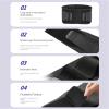 ZWQXZX Back Support Belt, Umbilical Hernia Belt for Men and Women with Abdominal Support and Pressure Pad, Waist Protection (M) view 3