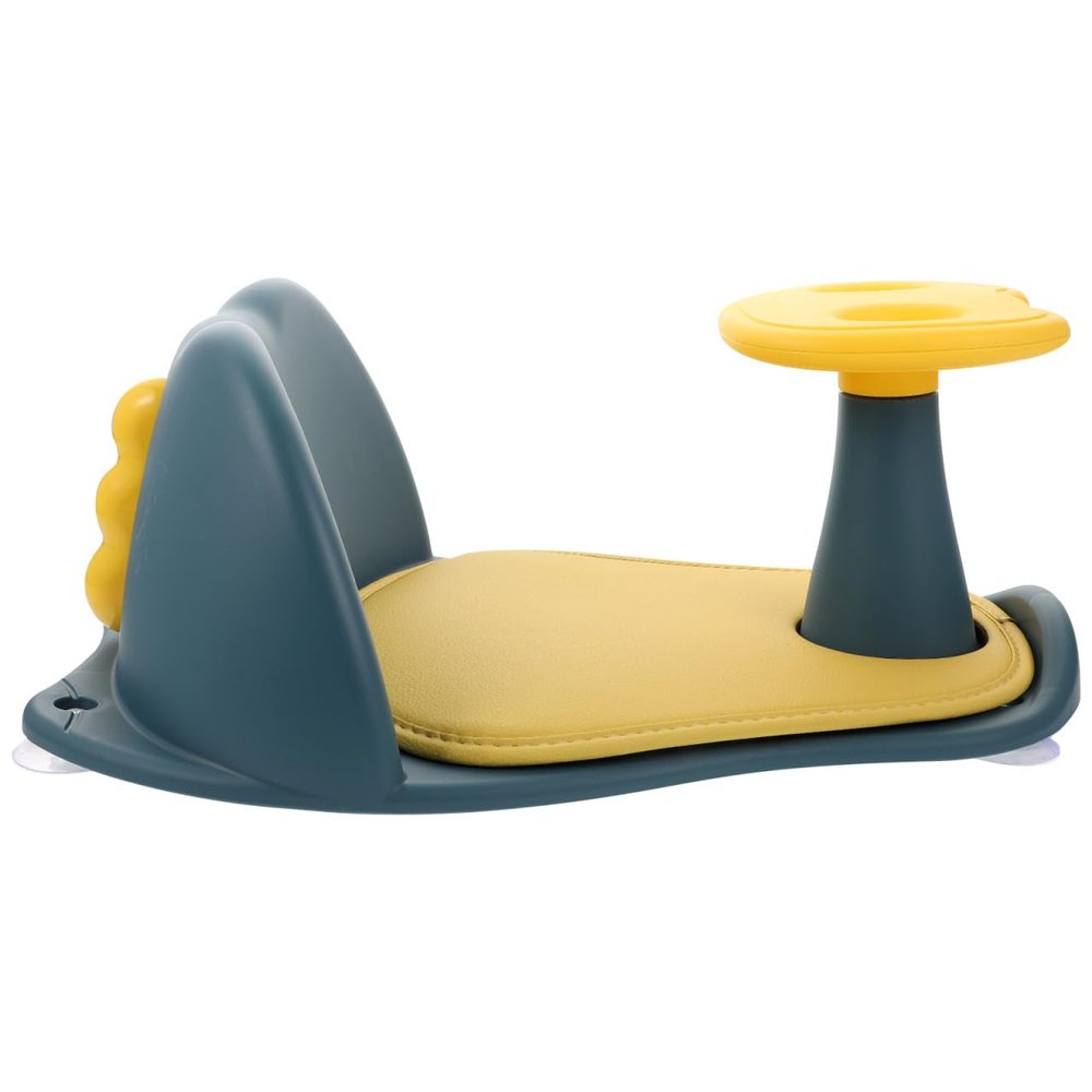 LRXIYODE Child Safety Bathtub Seat, Shower Chair for Bathtub, Non-Slip, Navy Blue, for Newborns and Toddlers