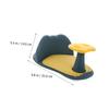 LRXIYODE Child Safety Bathtub Seat, Shower Chair for Bathtub, Non-Slip, Navy Blue, for Newborns and Toddlers view 2