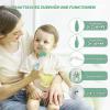 Electric Baby Nasal Aspirator with 5 Suction Levels, Display, USB Rechargeable, 2 Silicone Tips, Tweezers, Music and Color Lights view 3
