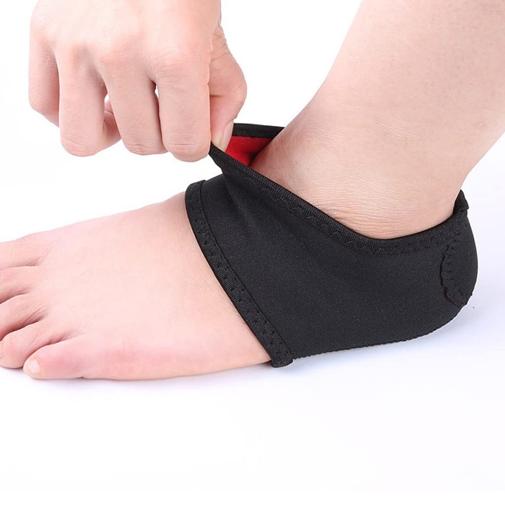 Gel Heel Cover Socks for Plantar Fasciitis